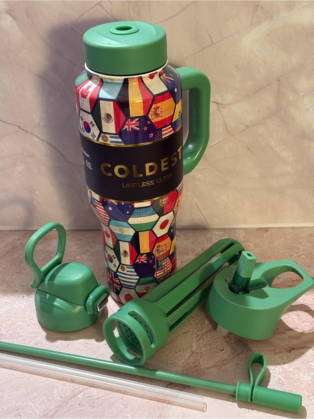Coldest Limitless Ultra 36 oz Water Bottle The World Stage